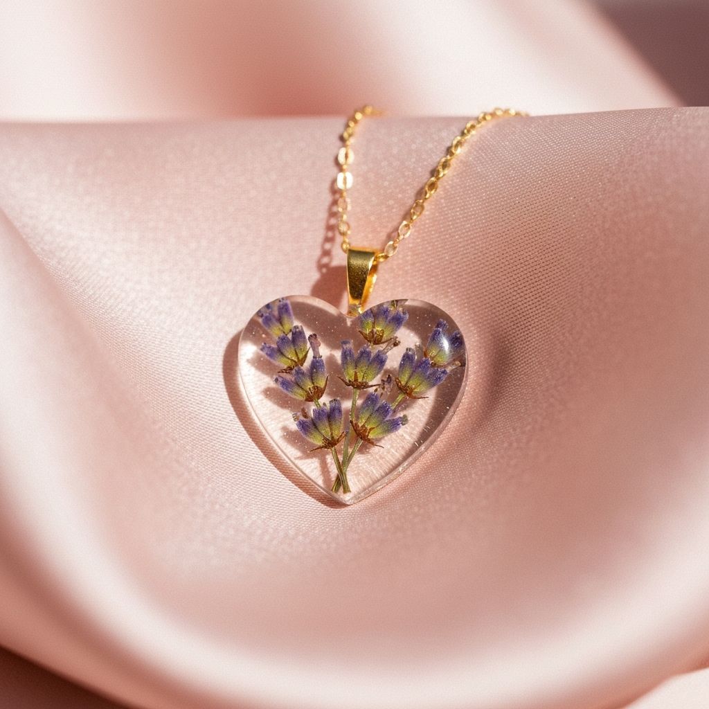 Lavender pendant